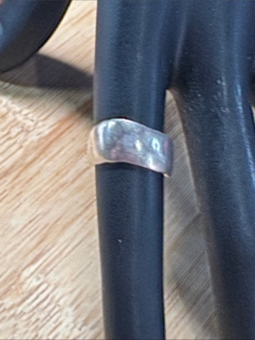 Vintage Sterling TMA Southwest Design Stamped Ring Sterling Thailand TMA